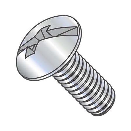 Usa Industrials #6-32 x 2 in Combination Phillips/Slotted Truss Machine Screw, Zinc Plated Steel BULK-SCRW-2654